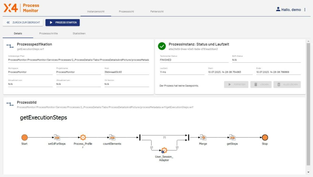 X4 Production Module Excel Discover X4 BPMS – Low-Code Automation & Integration